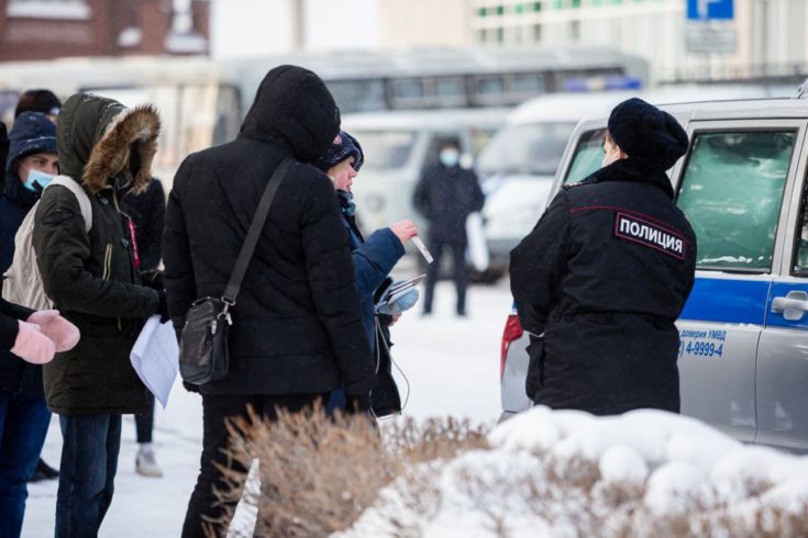 протесты томск